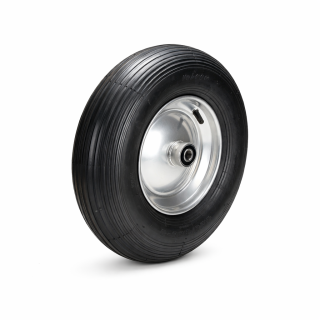 Luftrad 4.00-8, 400x100, Stahlblechfelge, Kugellager, 220 kg Tragkraft, Rillenprofil